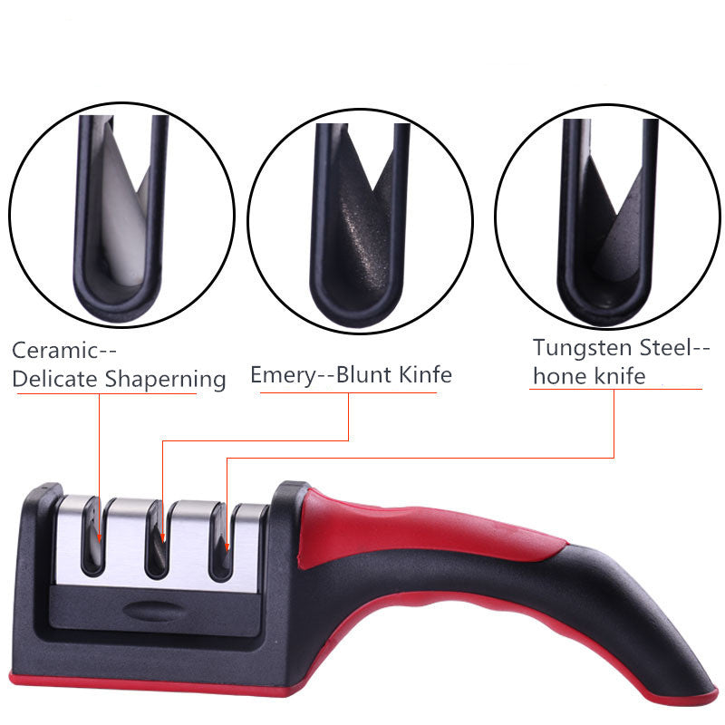 Professional Kitchen Knife Sharpener Whetstone & Accessories