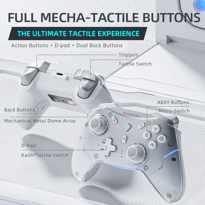 GameSir T4 Nova Lite Wireless Gamepad Game Controller for Switch, Android, IOS, PC & Steam Games Hall Effect Stick
