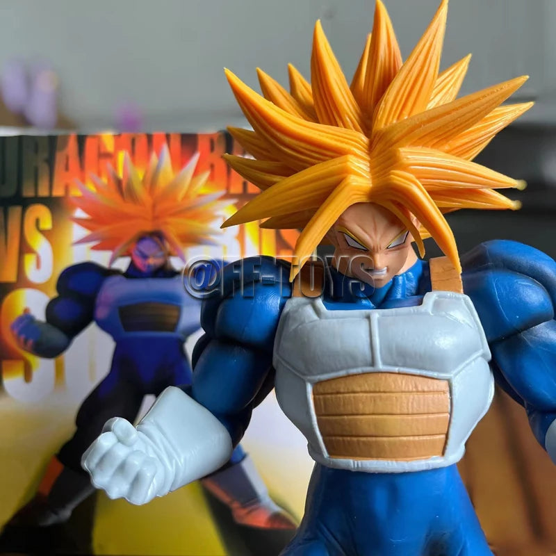 In Stock 25cm Anime Dragon Ball Z Super Trunks Action Figure PVC Super Saiyan Gotenk Figures Collection Model Toy For kids Gifts