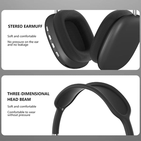 HOCO W65 Plus ANC Noise Reduction Bluetooth Headphones Over The Ear Wireless Big Earphone Hifi Sounds Sport Headsets With Button