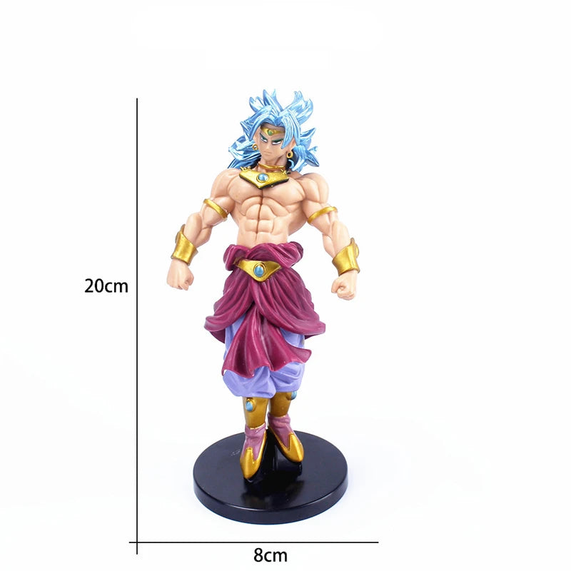 20cm Anime Dragon Ball Figure Broli Figurine DBZ Super Action Figures PVC Collection Model Toys For Kids Fans Christmas Gifts